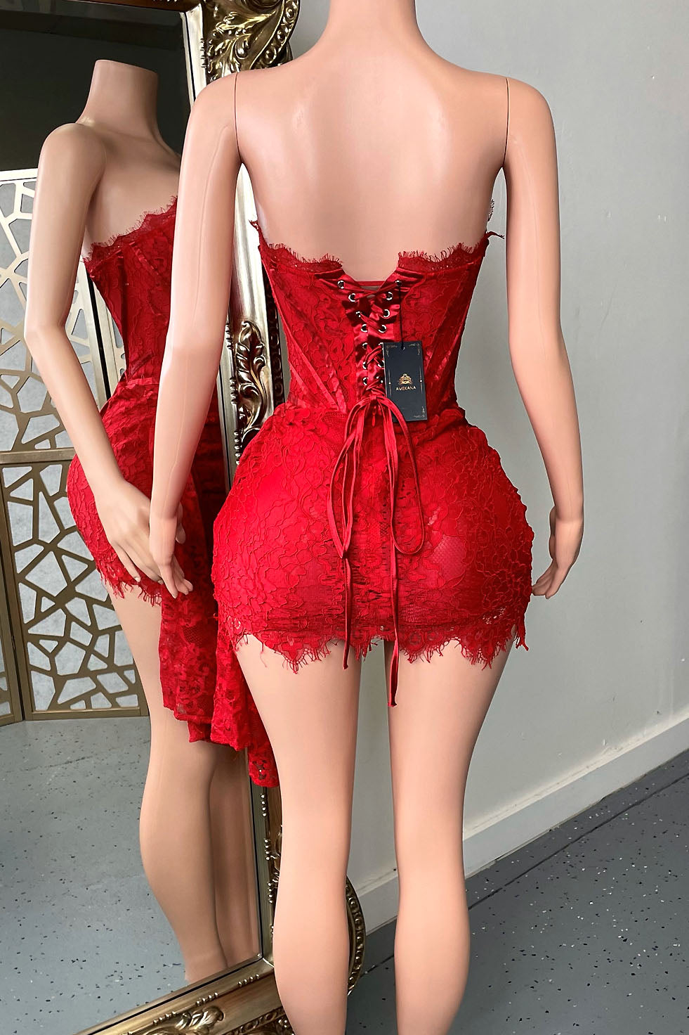 First Kiss Lace Dress (Ready To Ship)