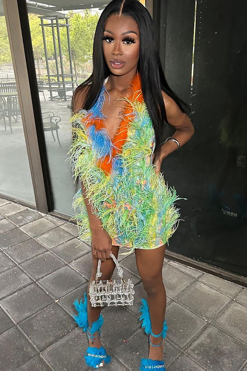 Rainbow Dream Dress (Ready To Ship)