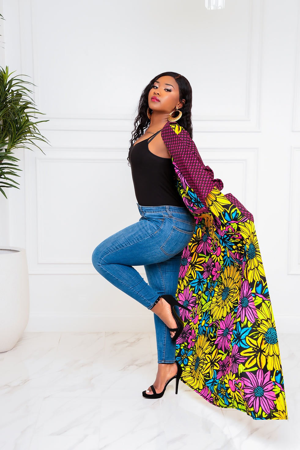 Ijeoma Kimono Jacket (Ready To Ship)