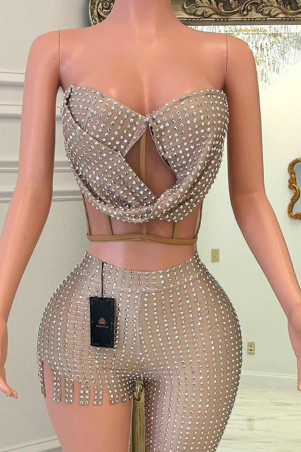 Allure One Leg Bodysuit (Ready to Ship)
