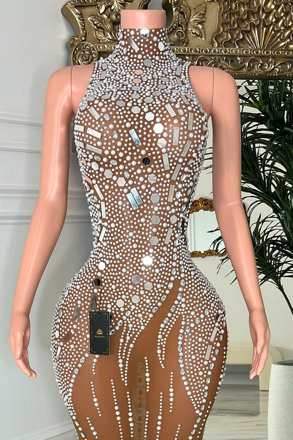 Queen Diamante Dress (Pre-Order)