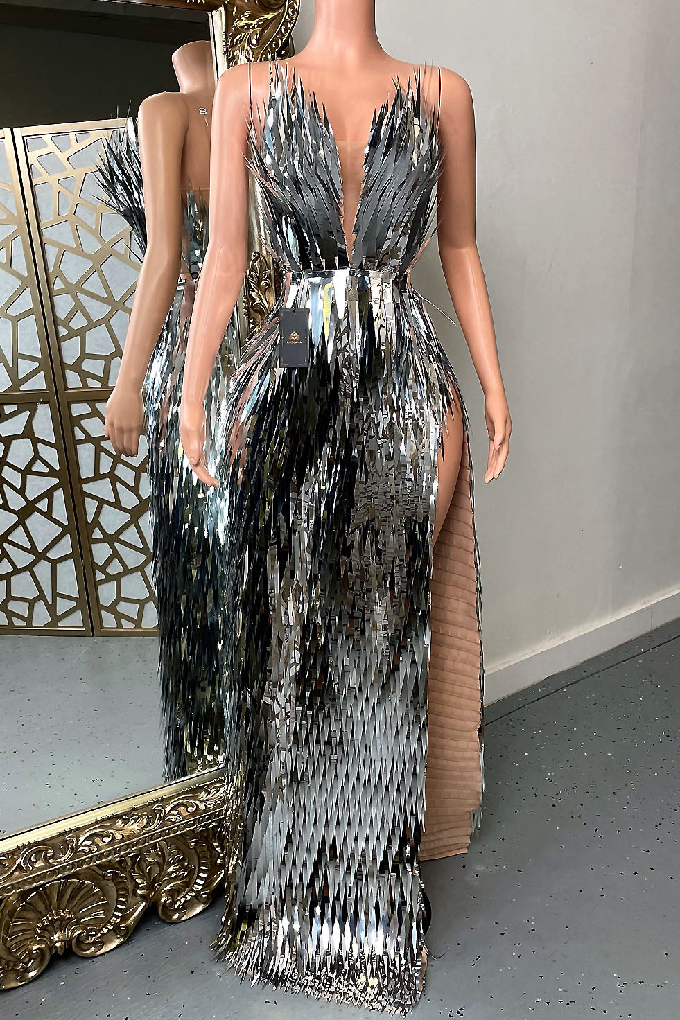 Habibi Side Slit Dress (Ready To Ship)