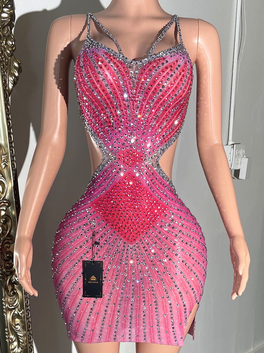 June Diamante Dress - amekana.mom