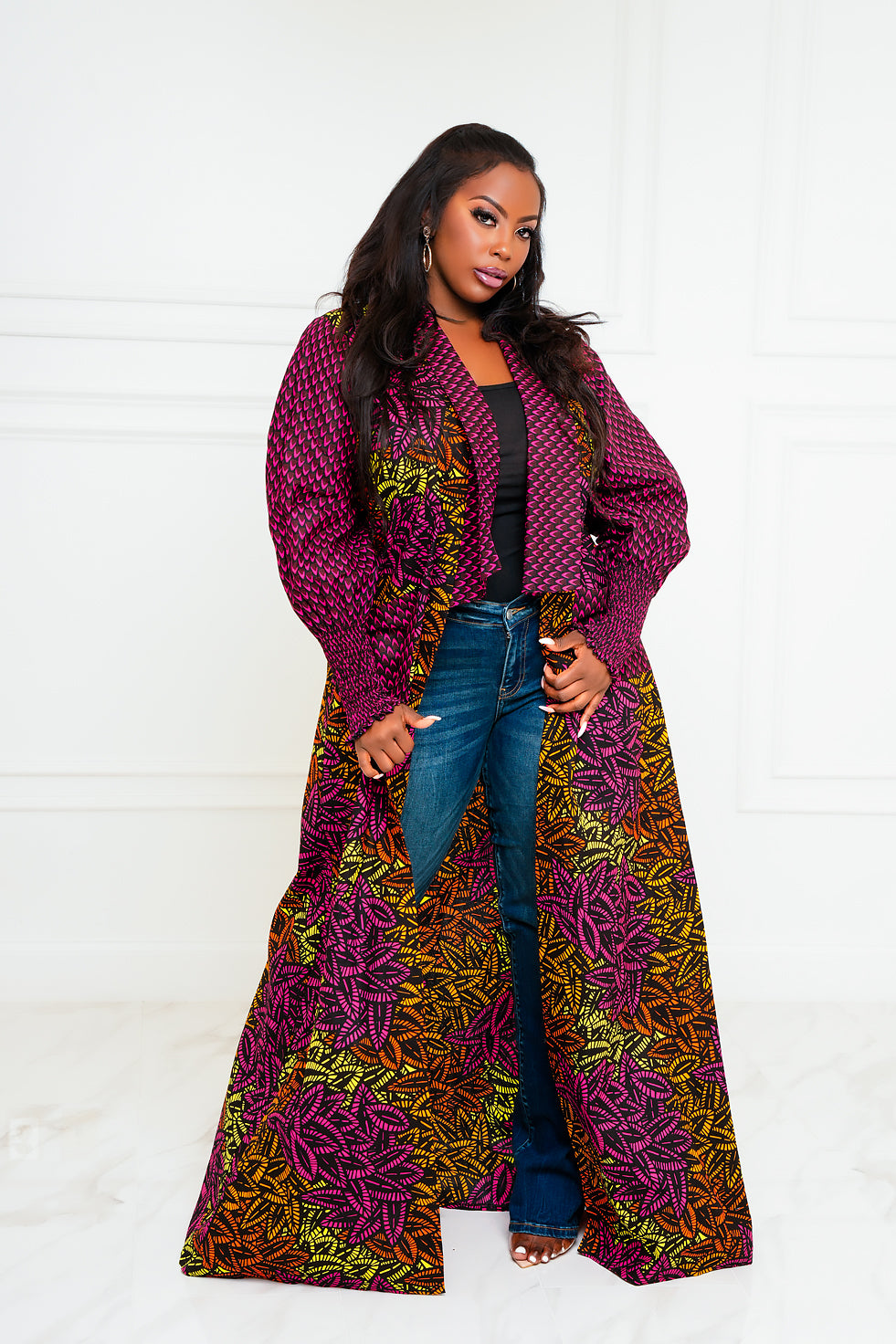 Amaka Kimono Jacket (Ready To Ship)