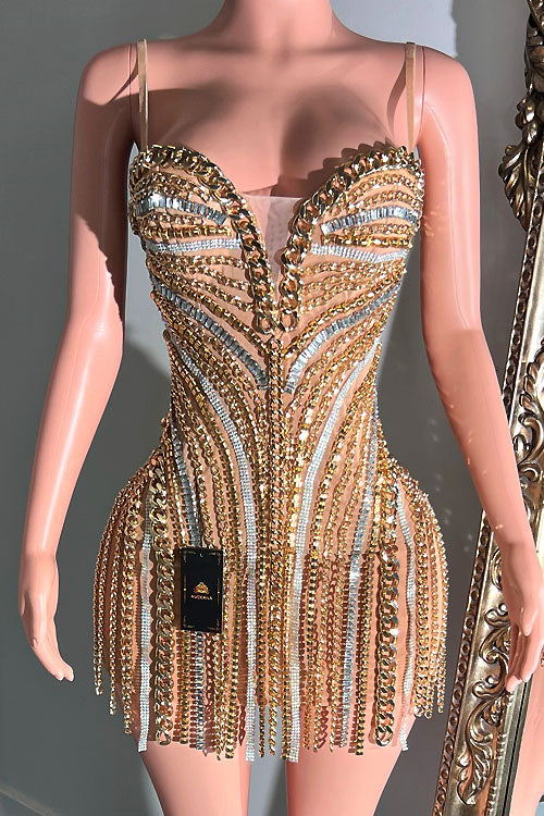 Stare Chain Dress (Pre-Order)