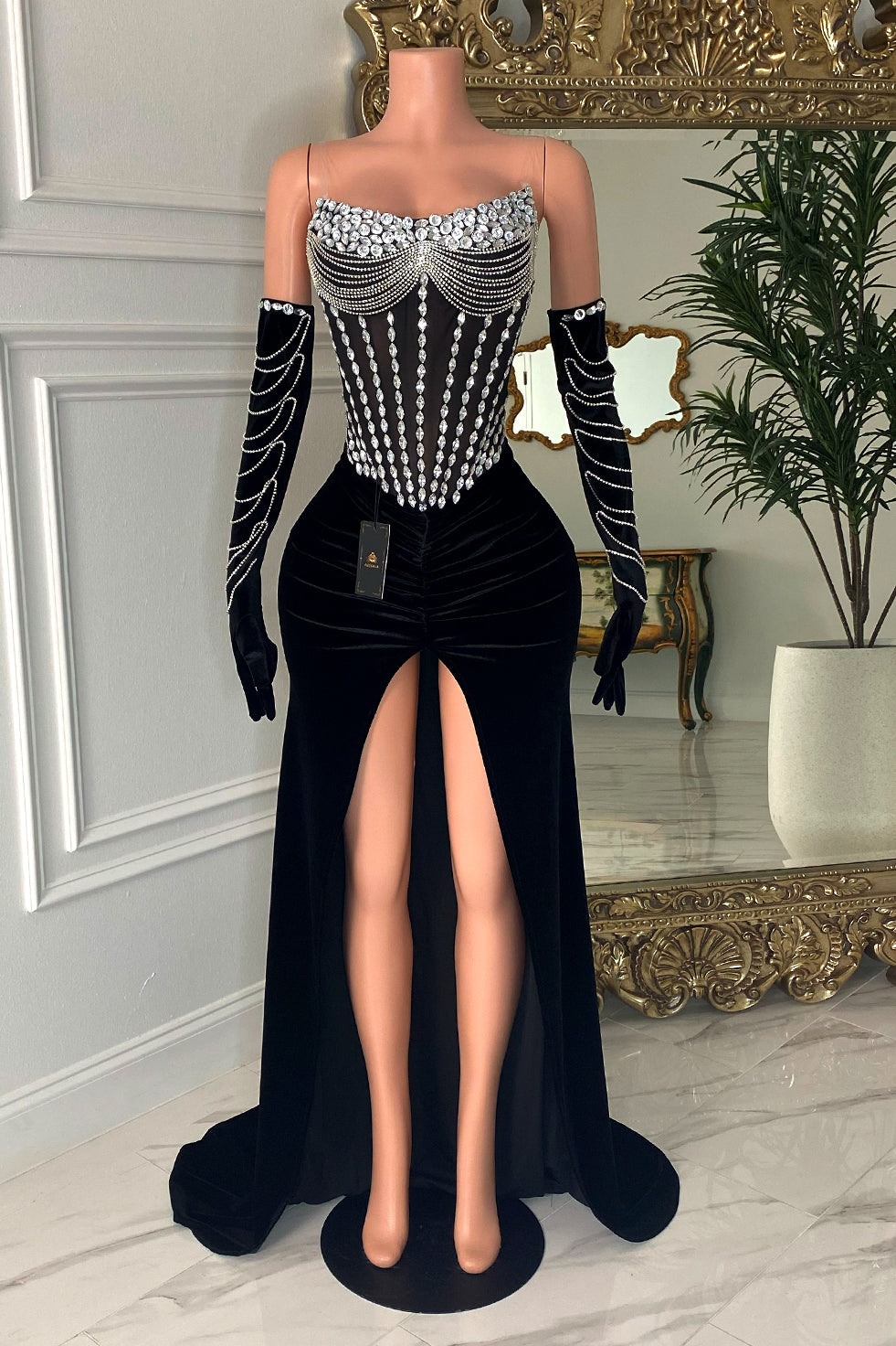 Melody Black Dress (Ready To Ship)