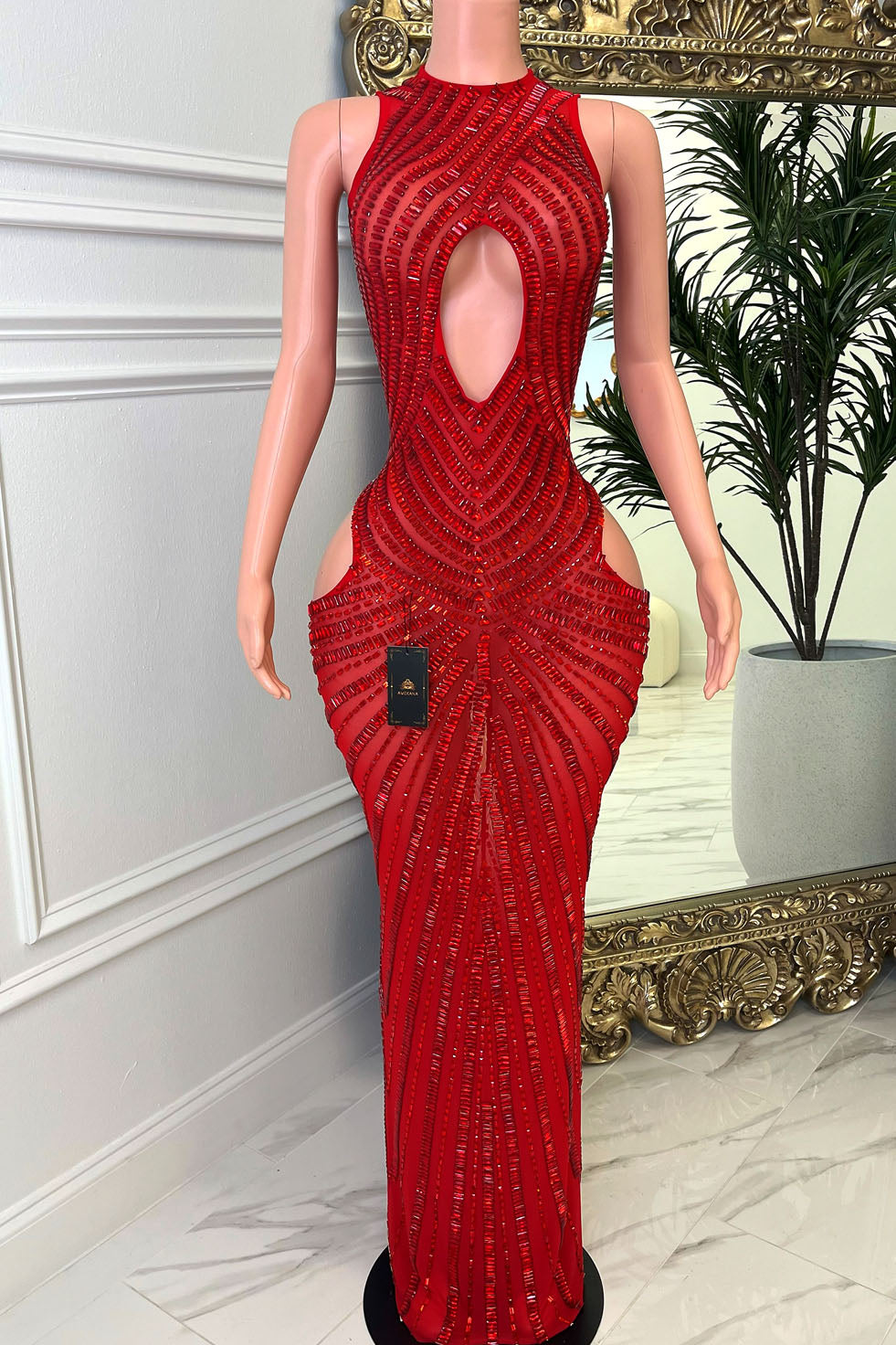 Karla Red Dress (Pre-Order)