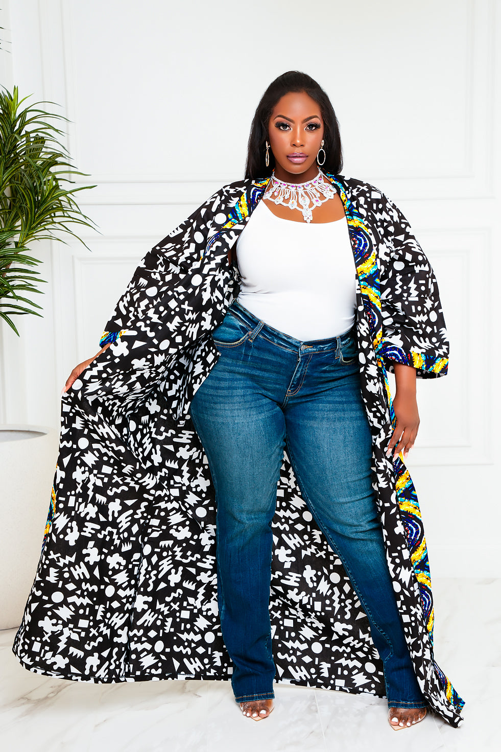 Adaeze Kimono Jacket (Ready To Ship)