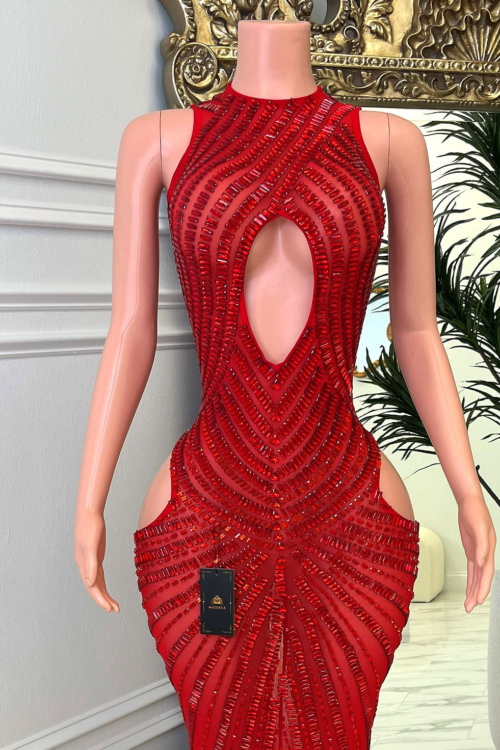 Karla Red Dress (Pre-Order)