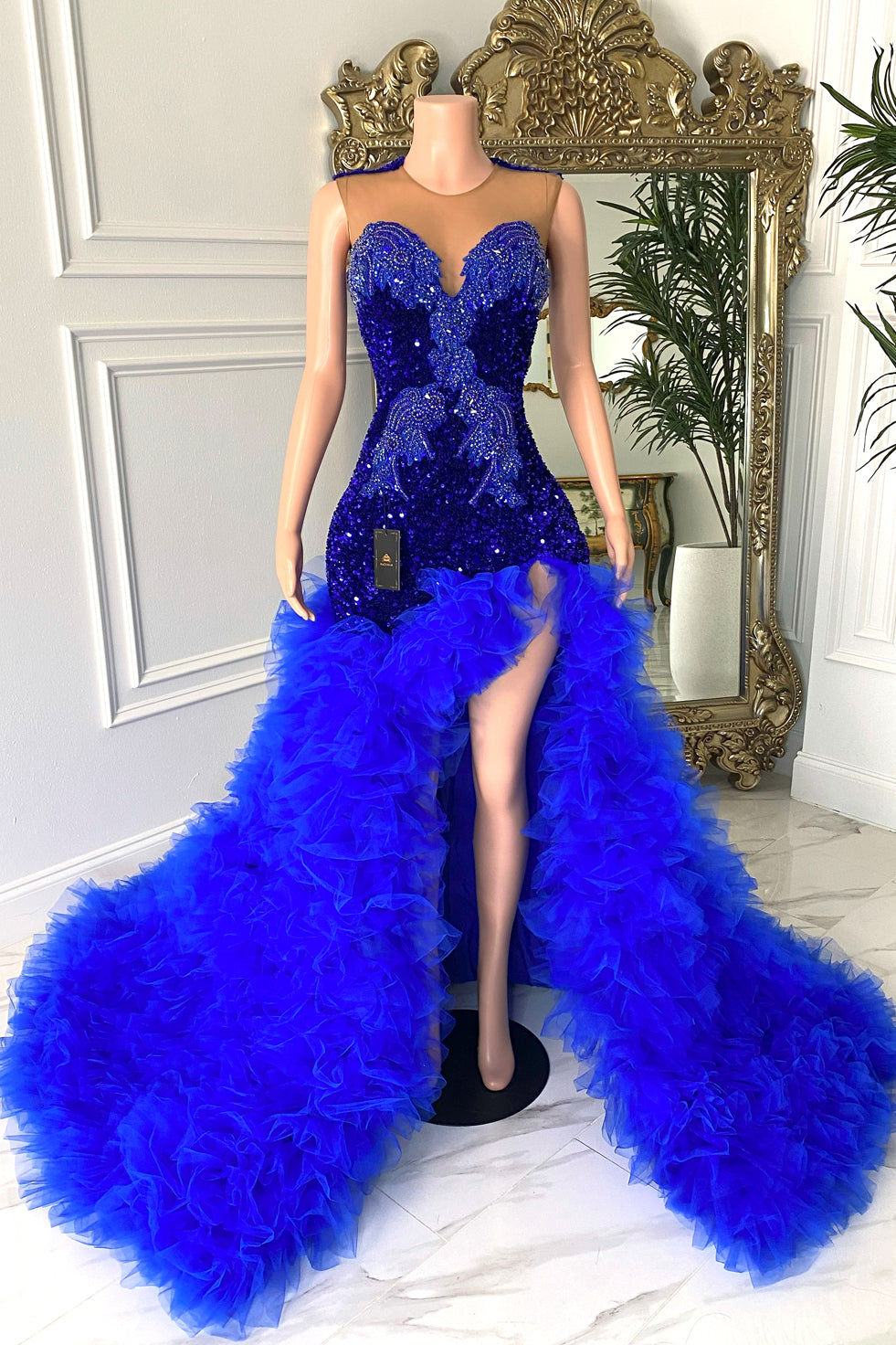 Electric Elegance Dress (Pre-Order)