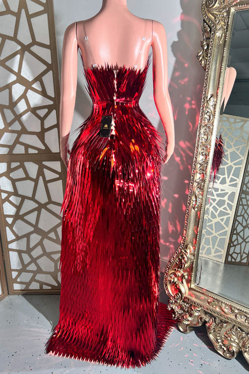 Habibi Side Slit Dress (Ready to Ship)