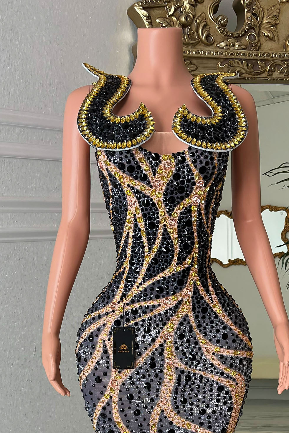 Sagira Black Dress (Pre-Order)