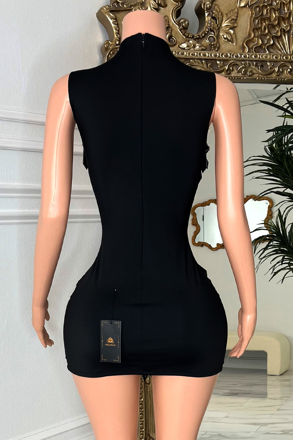 Agata Black Dress (Ready To Ship)