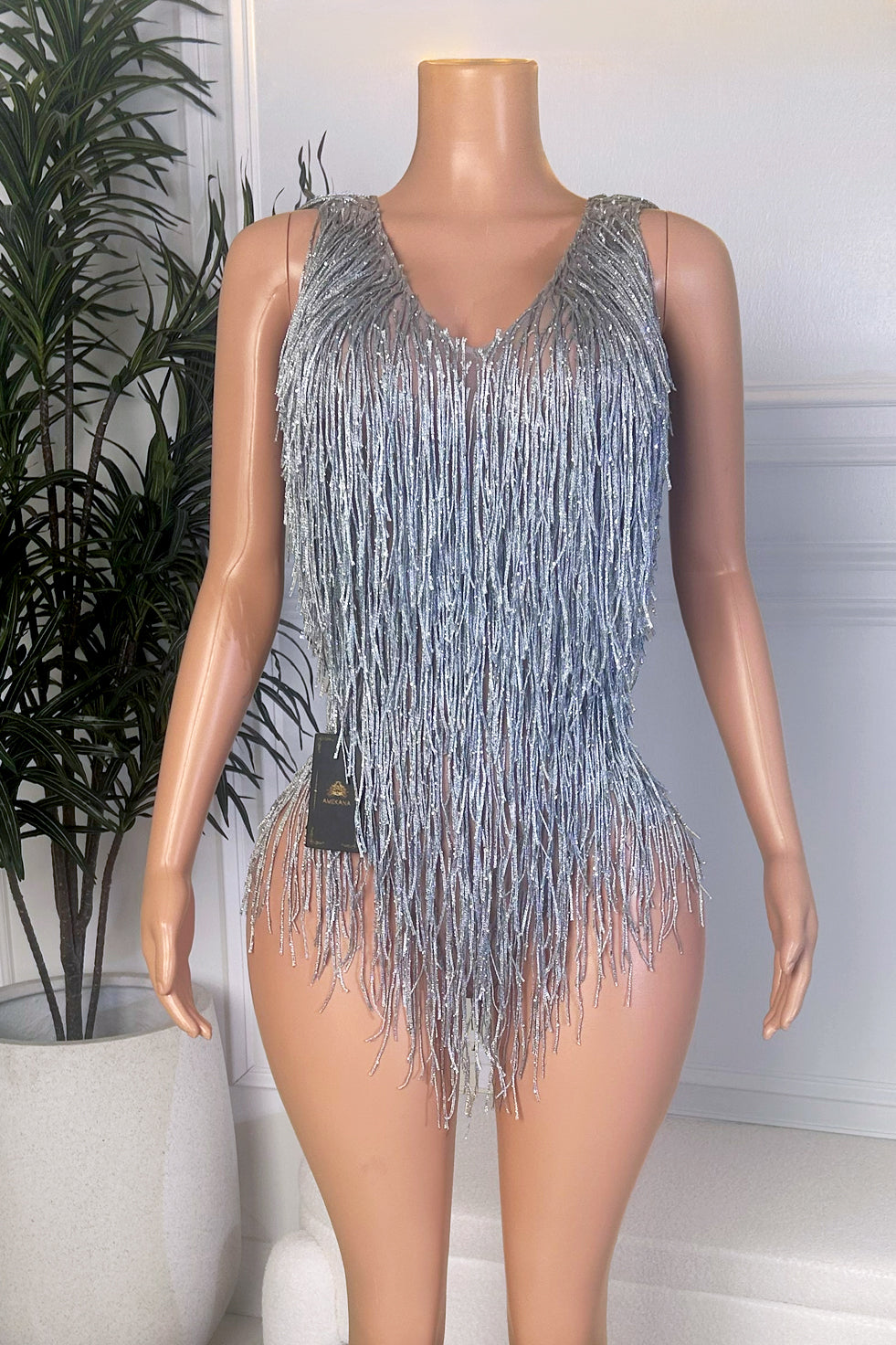 Marzelle Fringe Bodysuit (Ready to Ship)