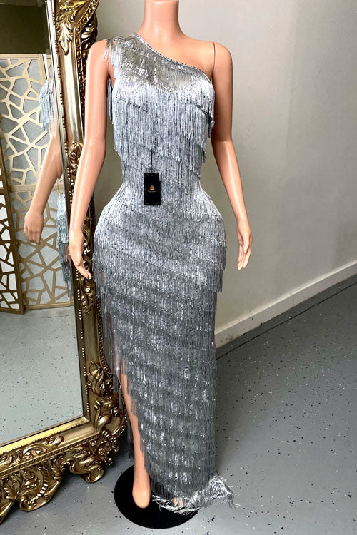 Infatuation Tassel Dress (Pre-Order)
