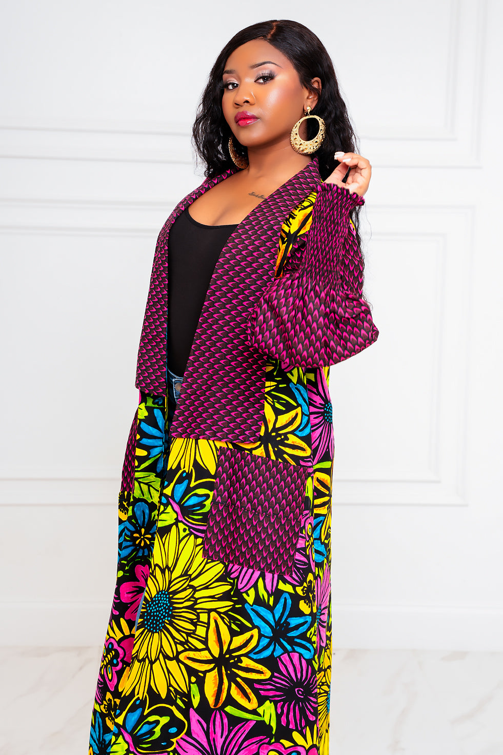 Ijeoma Kimono Jacket (Ready To Ship)