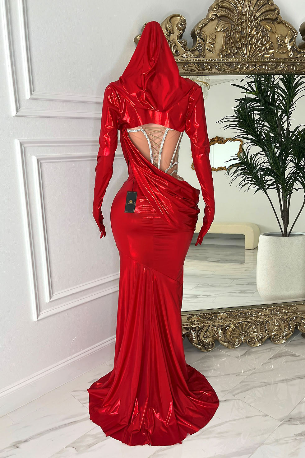 Mitra Red Dress (Pre-Order)