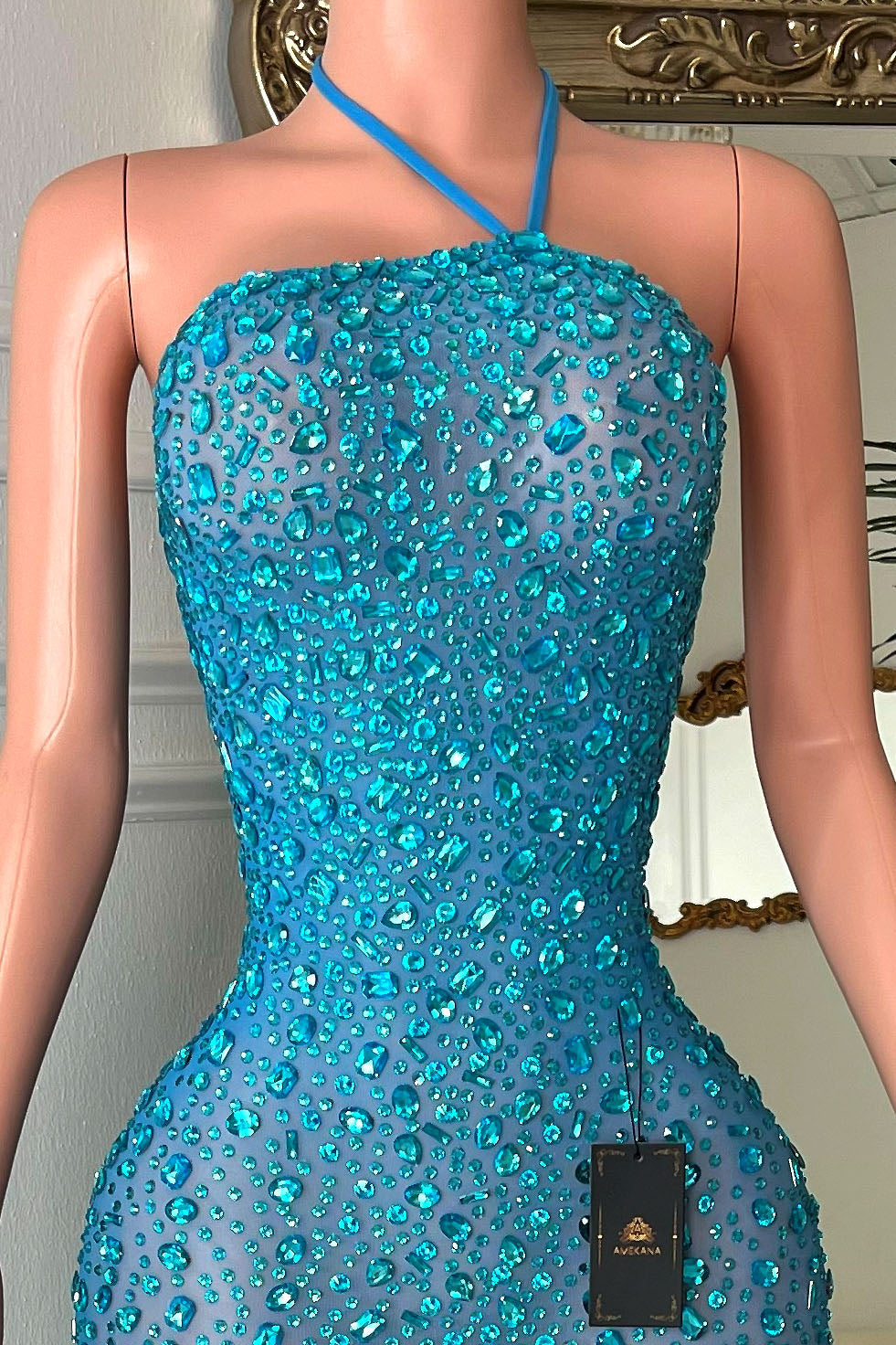 Bina Blue Dress (Ready To Ship)