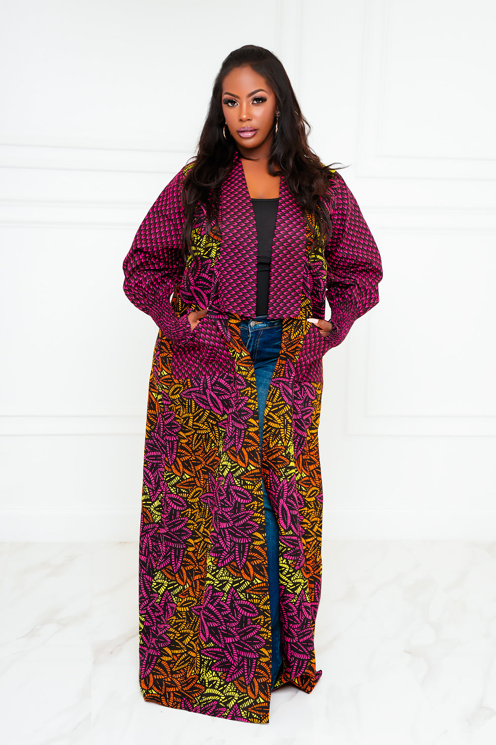 Amaka Kimono Jacket (Ready To Ship)