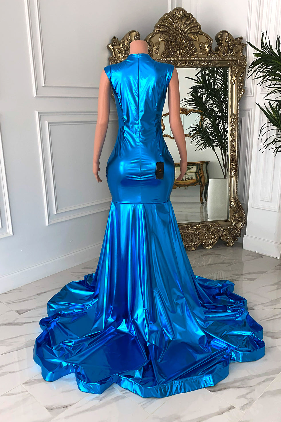 Majesty Diamante Dress (Ready To Ship)