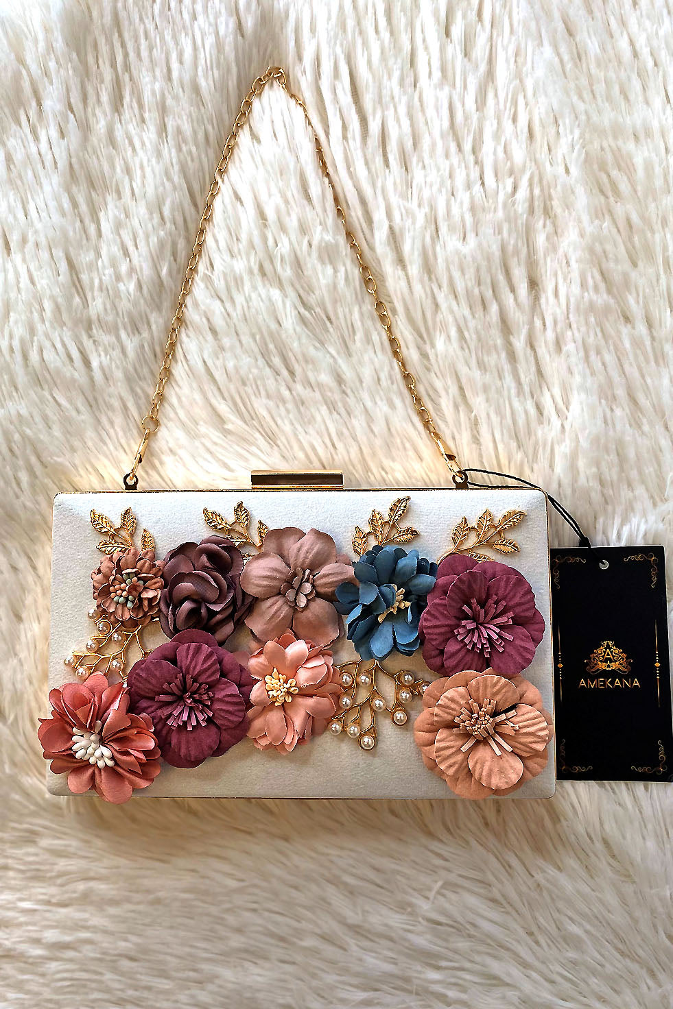 Flower Clutch(Ready To Ship)
