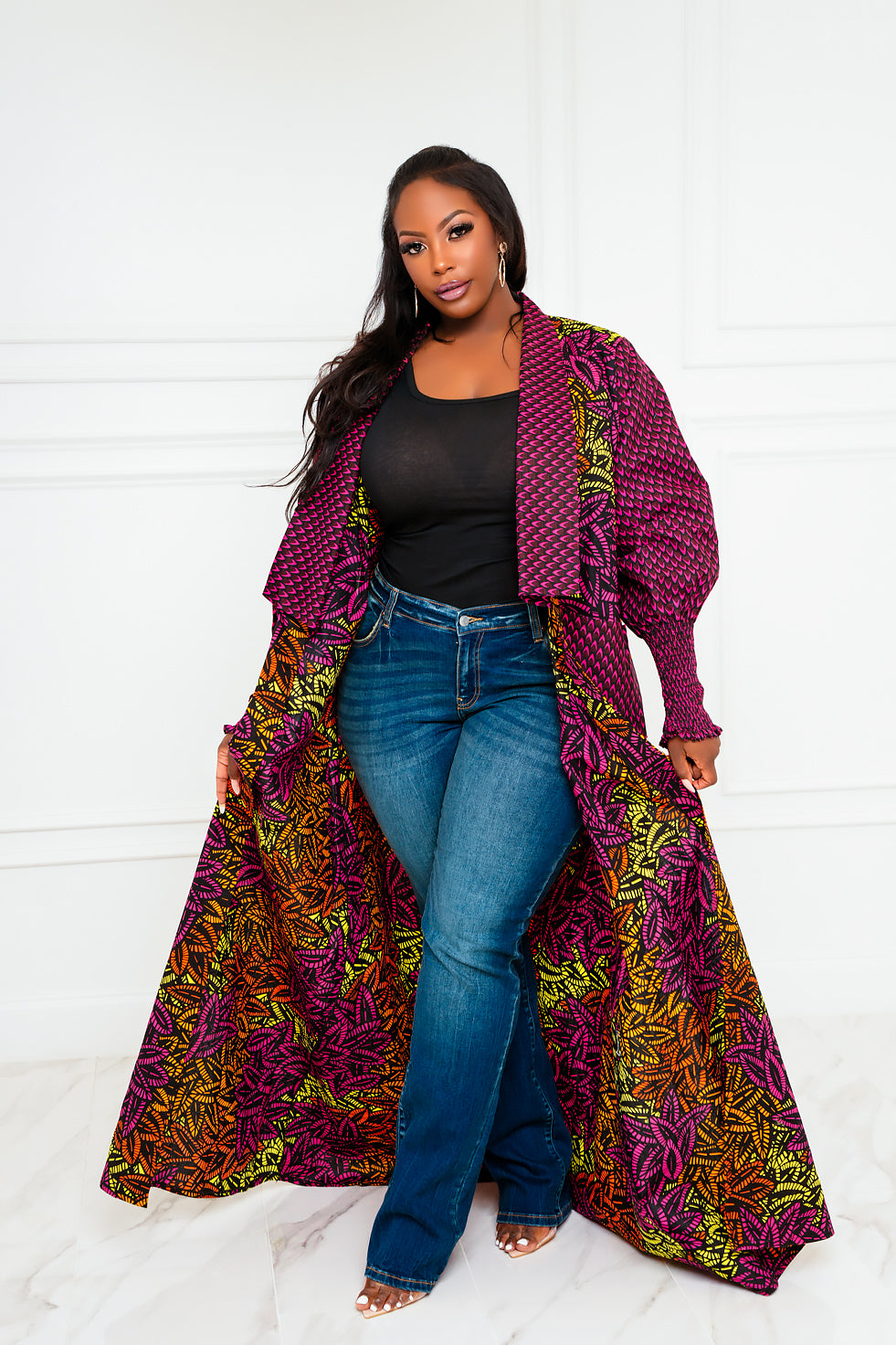 Amaka Kimono Jacket (Ready To Ship)