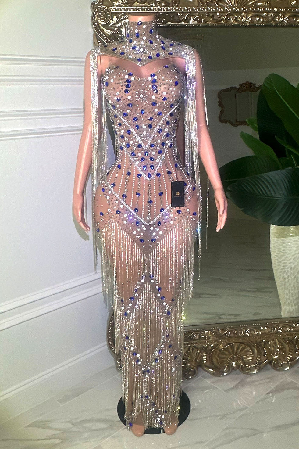 Lorian Tassel Dress (Ready To Ship)