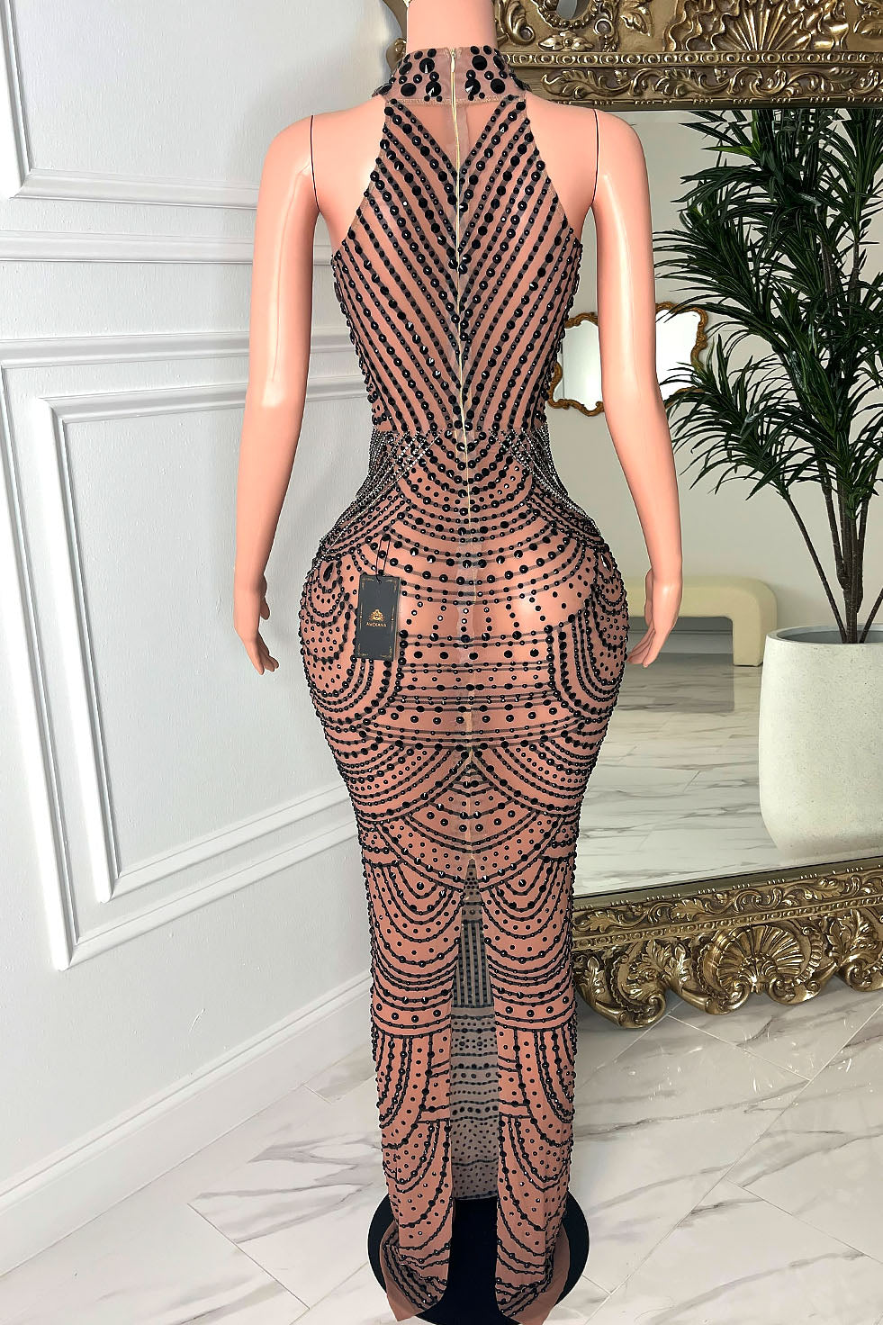 So Mysterious Black Dress (Ready To Ship)