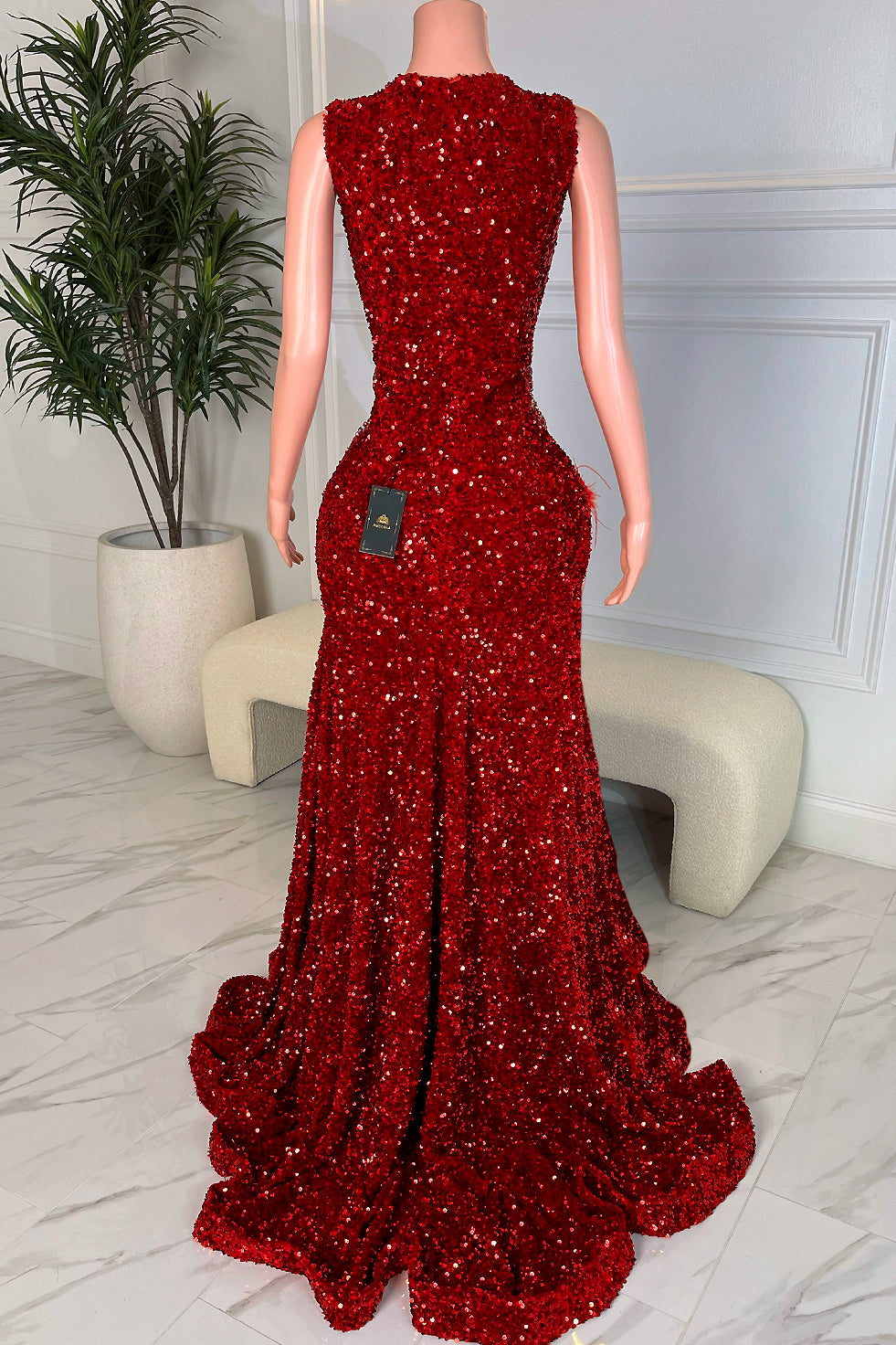 Prom Queen Red Dress (Ready To Ship)