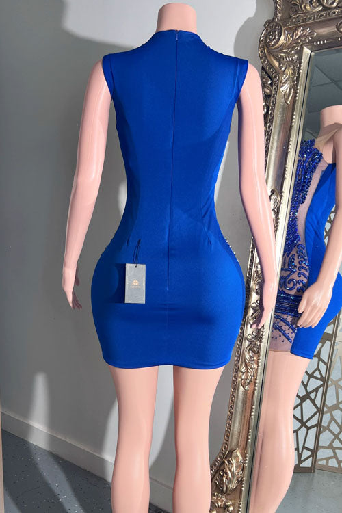 Tabia Rhinestone Dress (Pre-Order)
