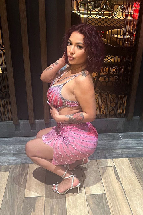 June Diamante Dress (Pre-Order)