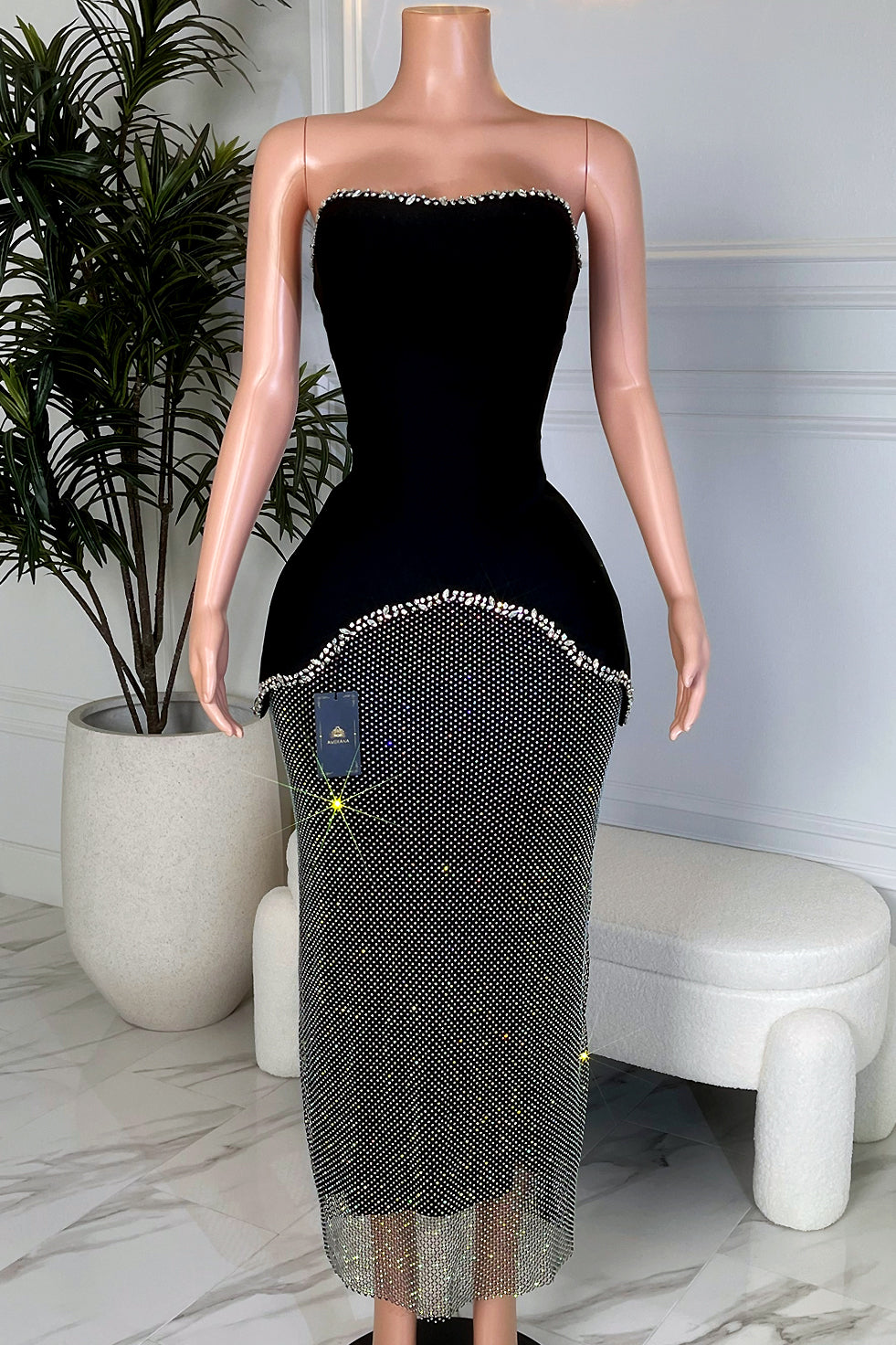 Hour Glass Bandage Dress (Ready To Ship)