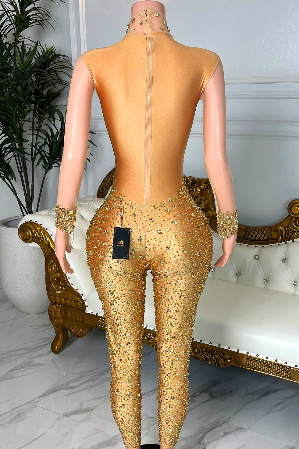 Icon Gold Bodysuit (Ready To Ship)
