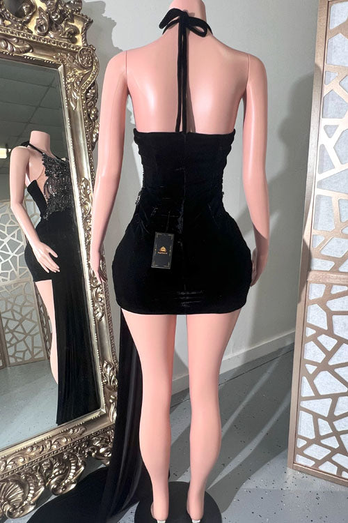 Kelly Rhinestone Dress (Ready To Ship)