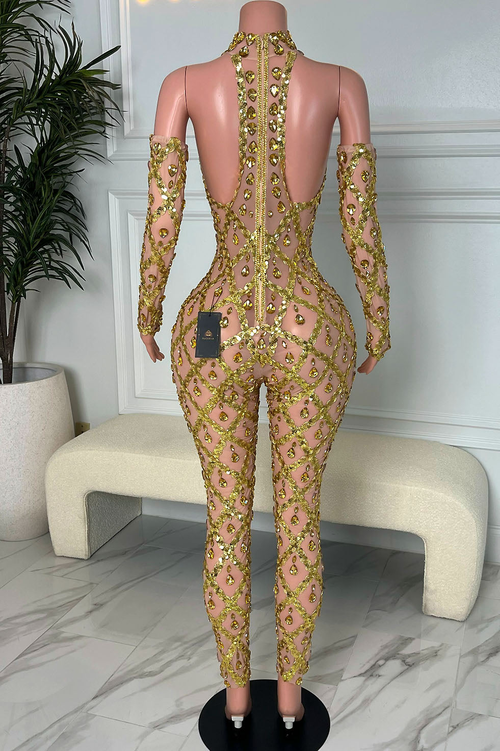 Midnight Bodysuit (Ready to Ship)