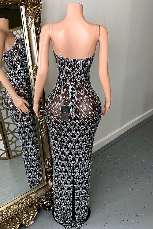 Essa Rhinestone Dress (Pre-Order)