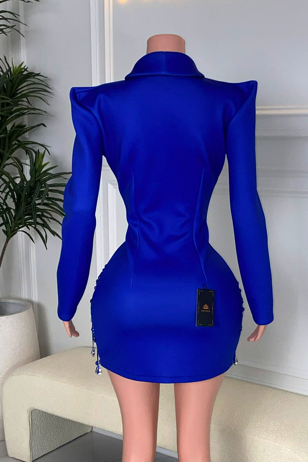 Lolita Blue Pearl Dress (Ready To Ship)