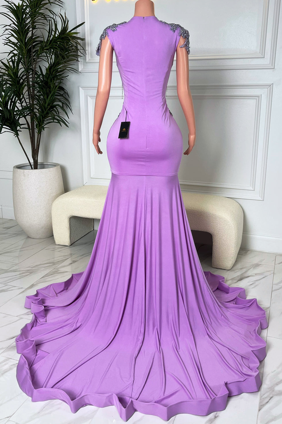 Lilac Waves Maxi Dress (Pre-Order)