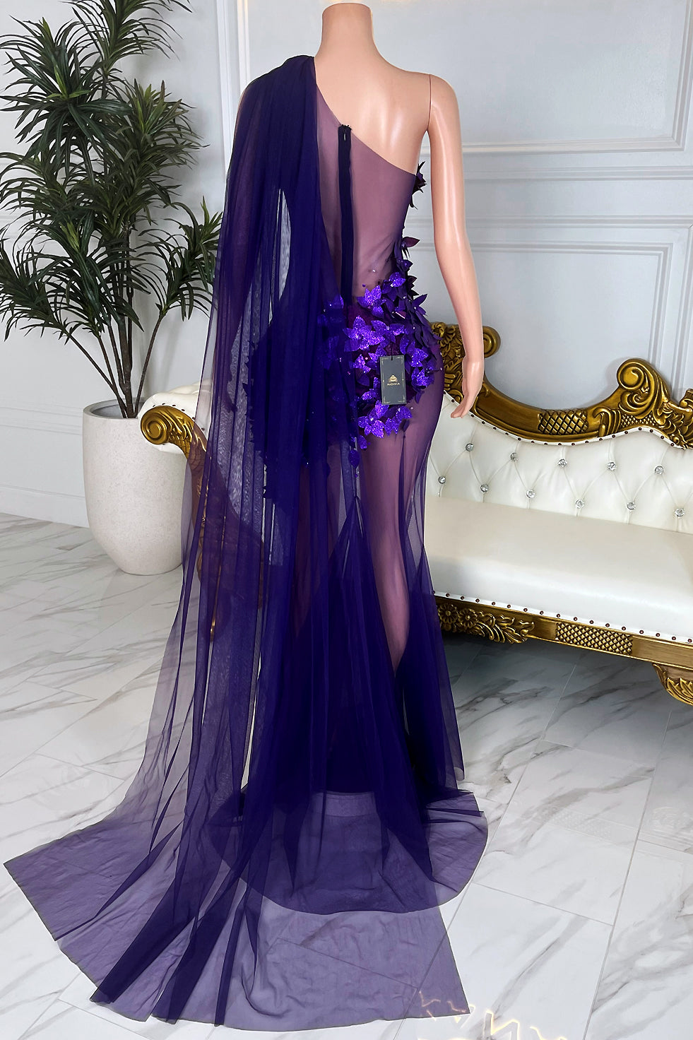 Maslie Purple Dress (Pre-Order)