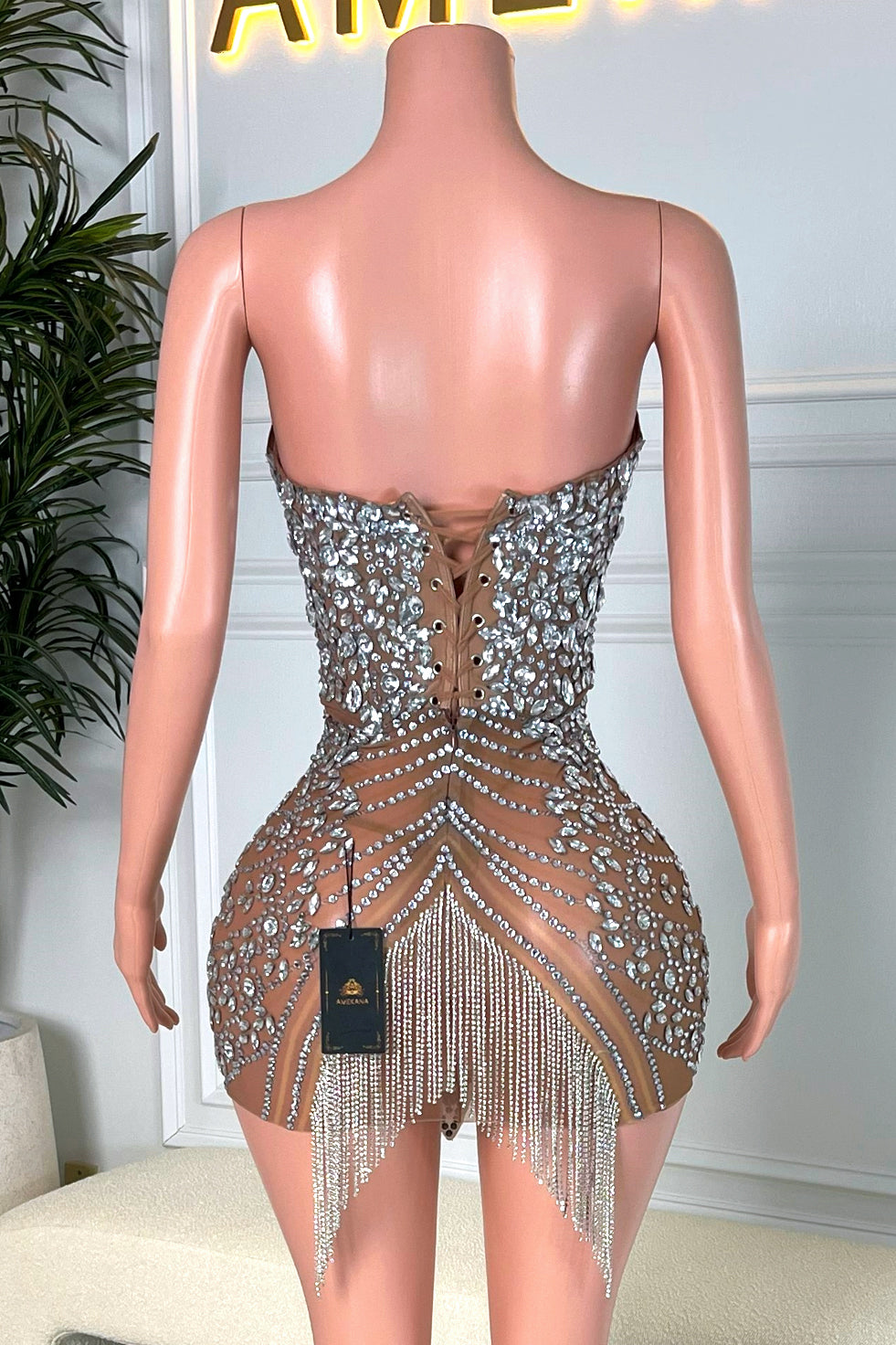 Mistress Strapless Dress (Ready to Ship)