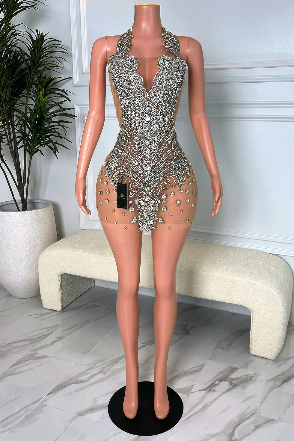 Neema Diamante Dress (Pre-Order)