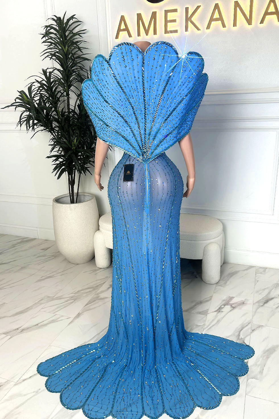 Opaline Blue Dress (Pre-Order)