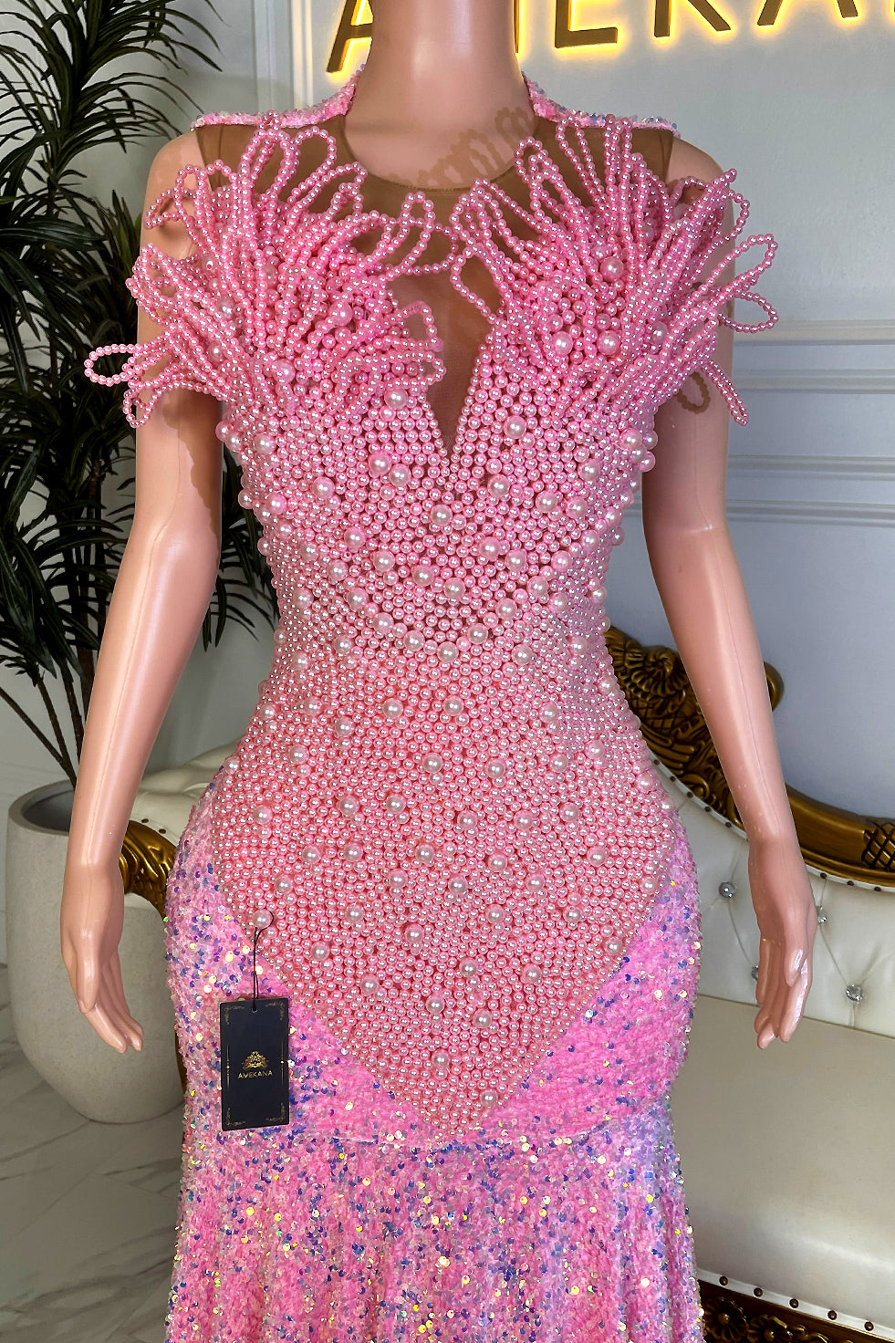 Magnolia Pink Dress (Ready To Ship)