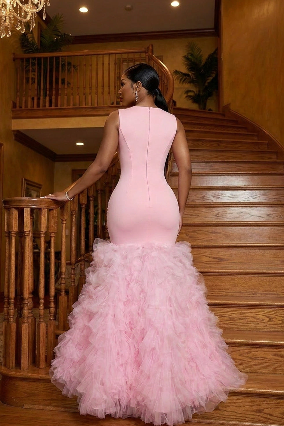 Finn Pink Maxi Dress (Ready to Ship)