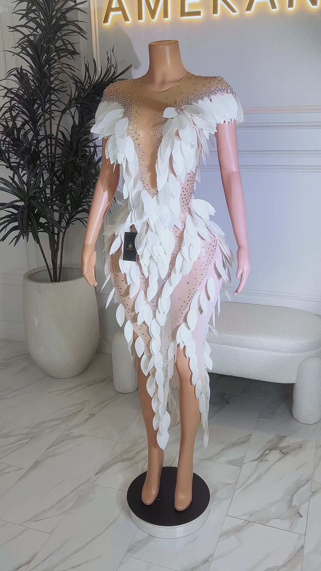 Pearl Wing Dress (Pre-Order)