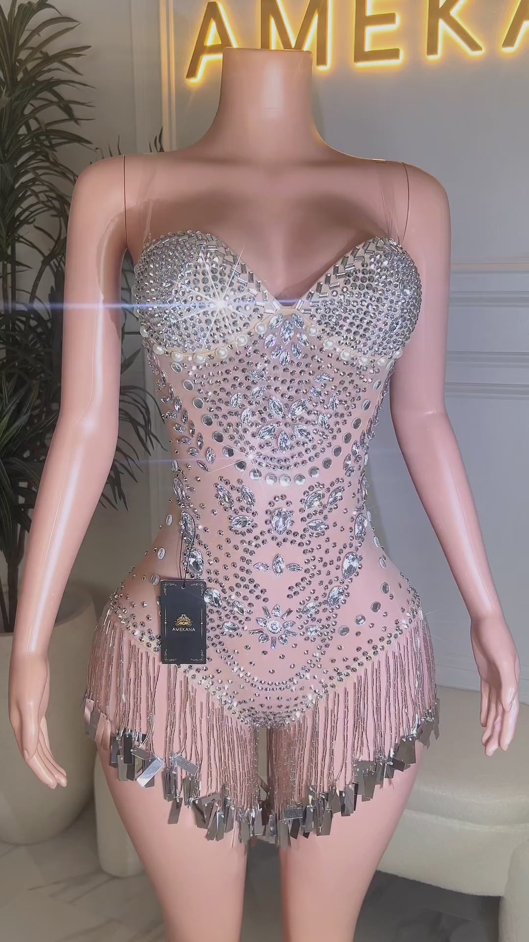 Sereia Fringe Bodysuit (Ready to Ship)
