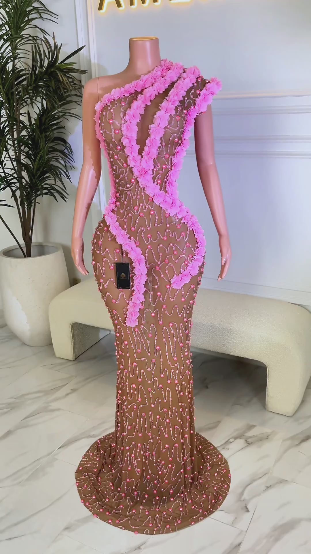Blush Bloom Dress (Ready To Ship)