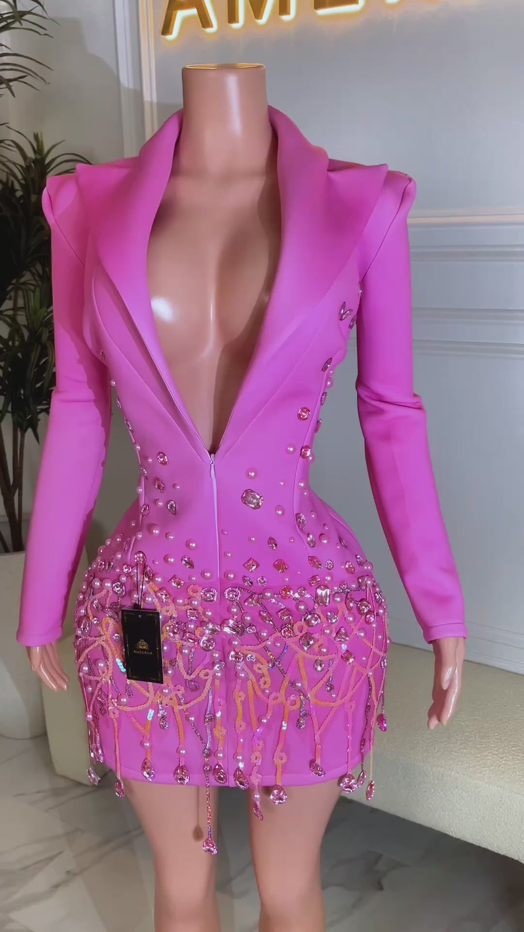 Lolita Pink Dress (Ready To Ship)