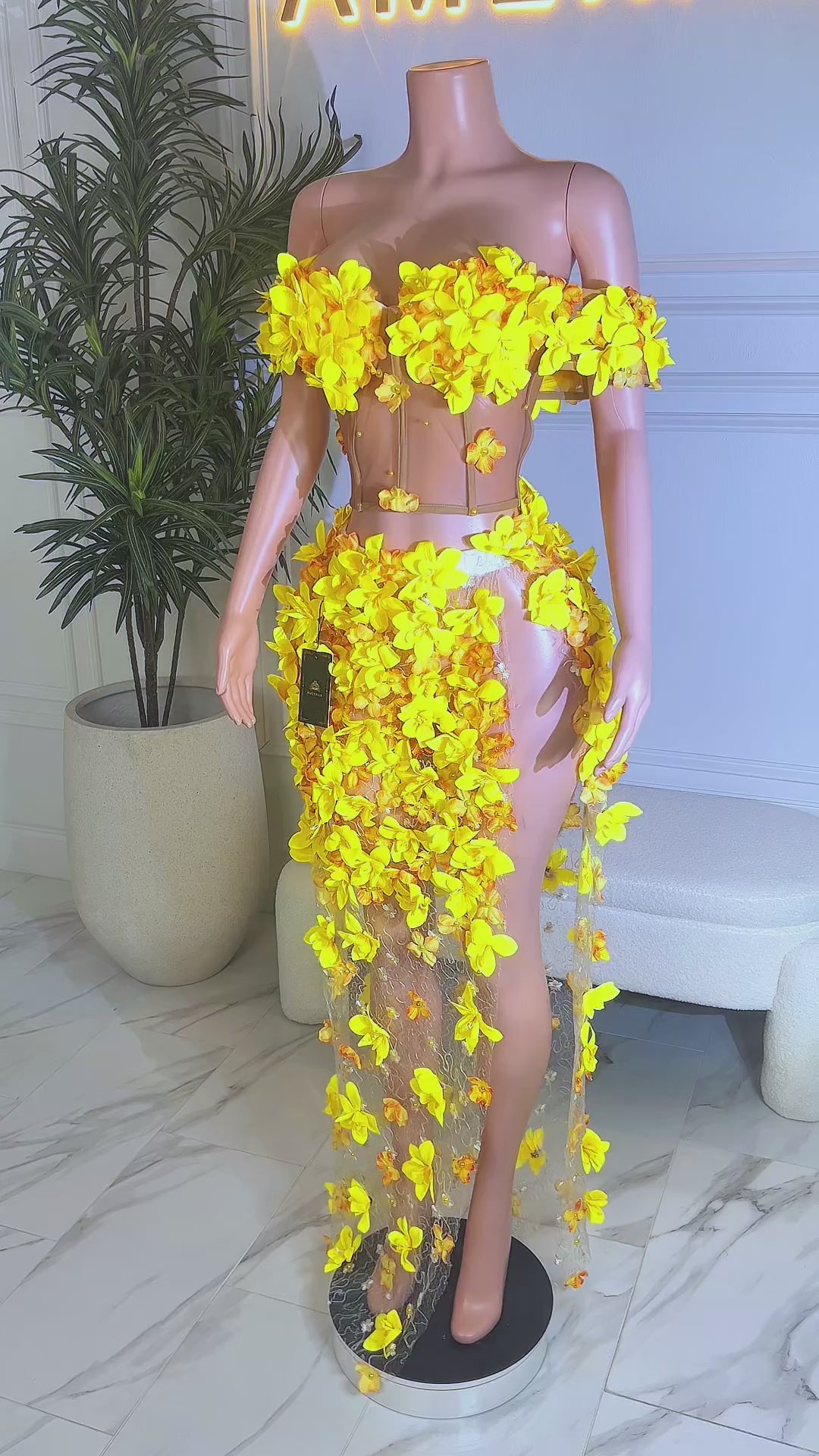 Sunflower Skirt Set (Pre-Order)