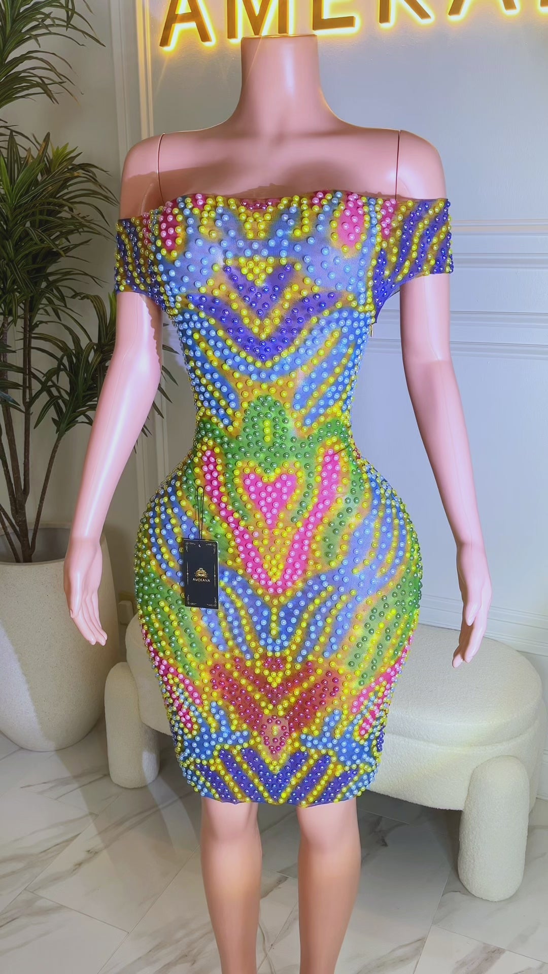 Make It Pop Dress (Ready to Ship)